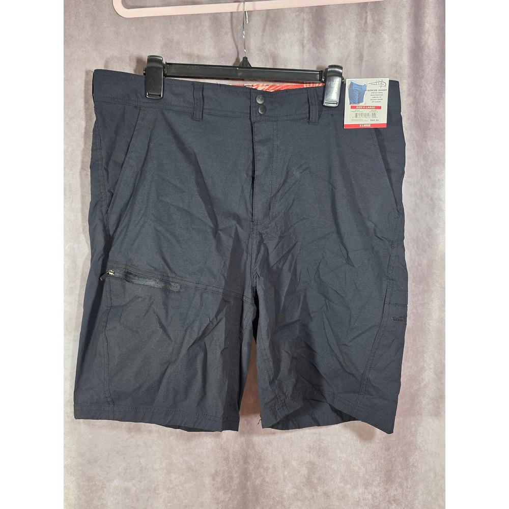 Reel Life Riptide Shorts Mens XL Anthracite Water Resistant Stretch RMSRTSC22101